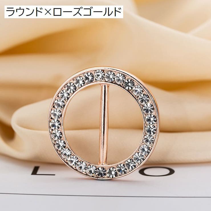 スカーフリング スカーフ留め バックル型[品番：FQ000167588]｜PlusNao（プラスナオ）｜レディース｜Shoplist