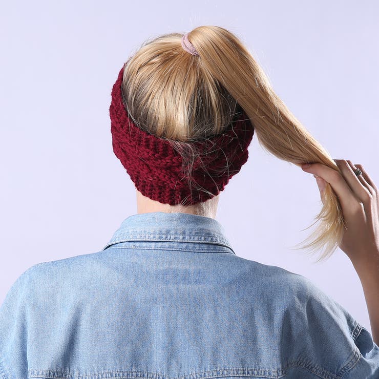 ヘアバンド ヘッドバンド ターバン | PlusNao | 詳細画像4 