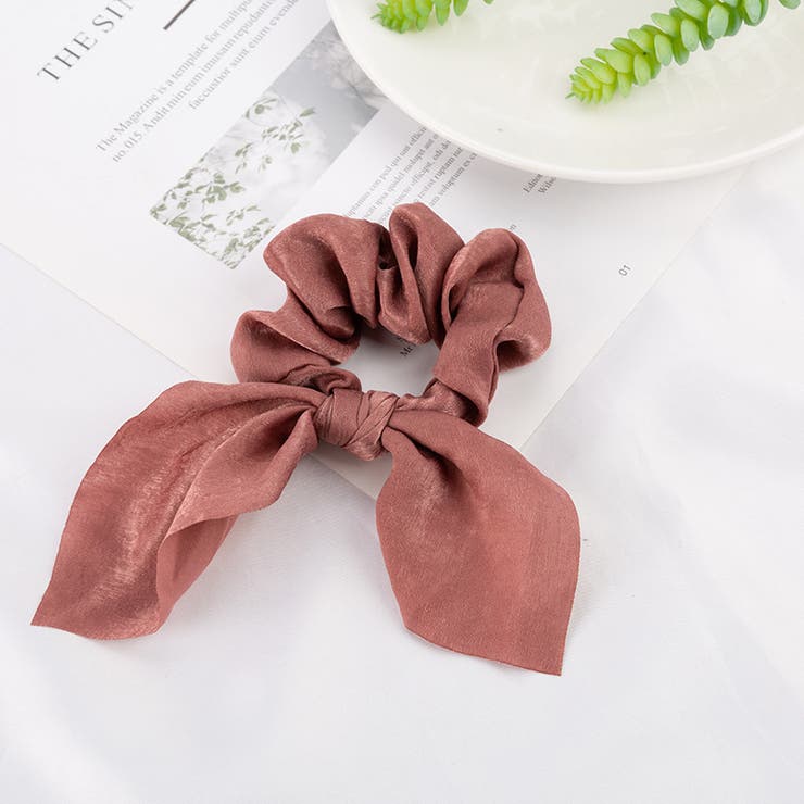 シュシュ ヘアゴム リボン | PlusNao | 詳細画像6 