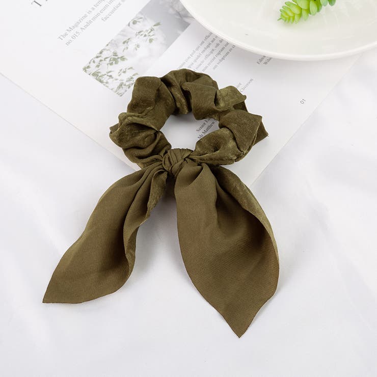 シュシュ ヘアゴム リボン | PlusNao | 詳細画像8 