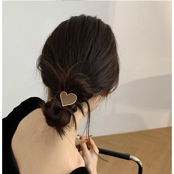 シュシュ ヘアゴム ヘアアクセサリー | PlusNao | 詳細画像2 