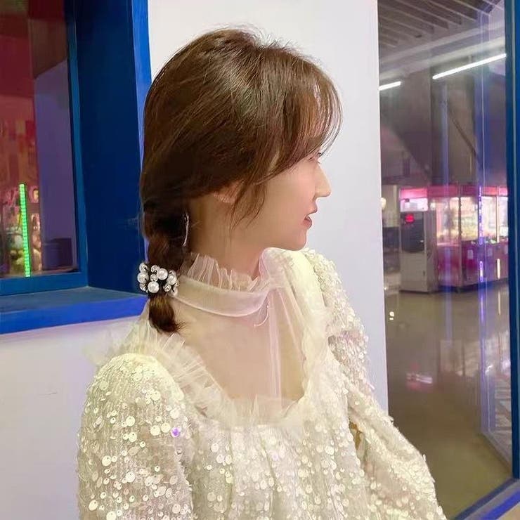 ヘアゴム シュシュ ヘアアクセサリー | PlusNao | 詳細画像10 