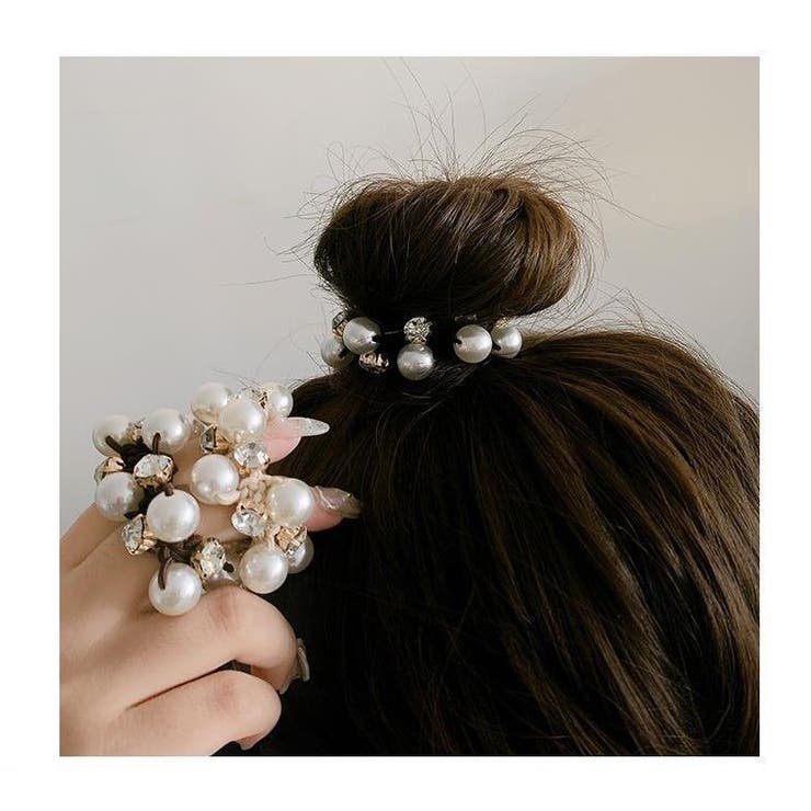 ヘアゴム シュシュ ヘアアクセサリー | PlusNao | 詳細画像11 