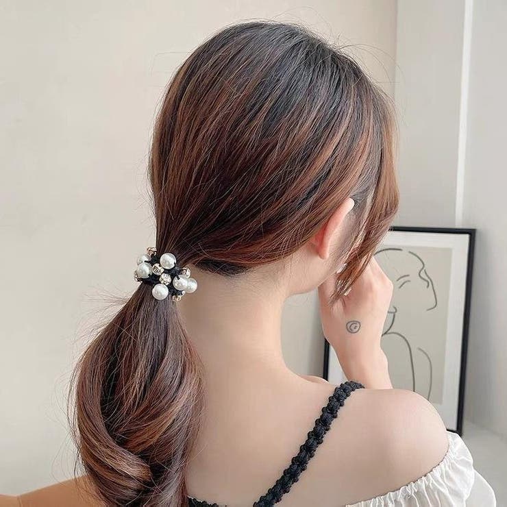 ヘアゴム シュシュ ヘアアクセサリー | PlusNao | 詳細画像5 
