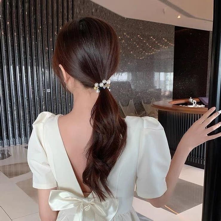 ヘアゴム シュシュ ヘアアクセサリー | PlusNao | 詳細画像7 