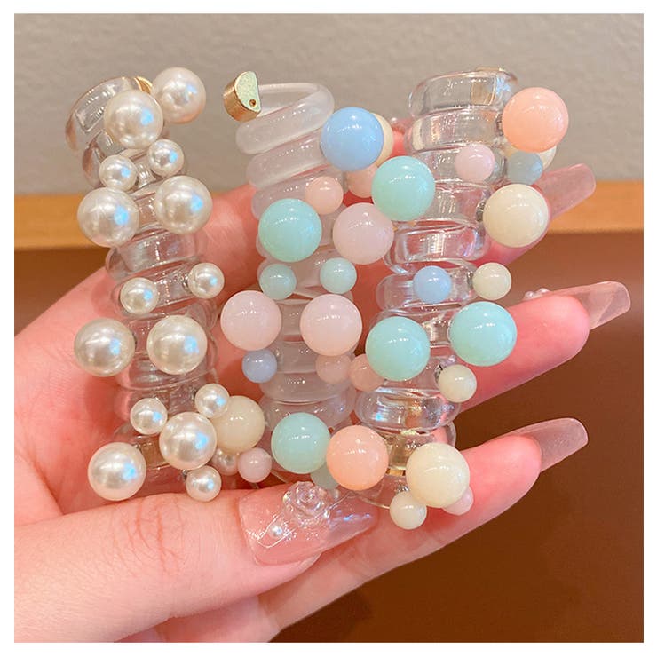 スパイラルヘアゴム 髪ゴム 髪くくり | PlusNao | 詳細画像10 