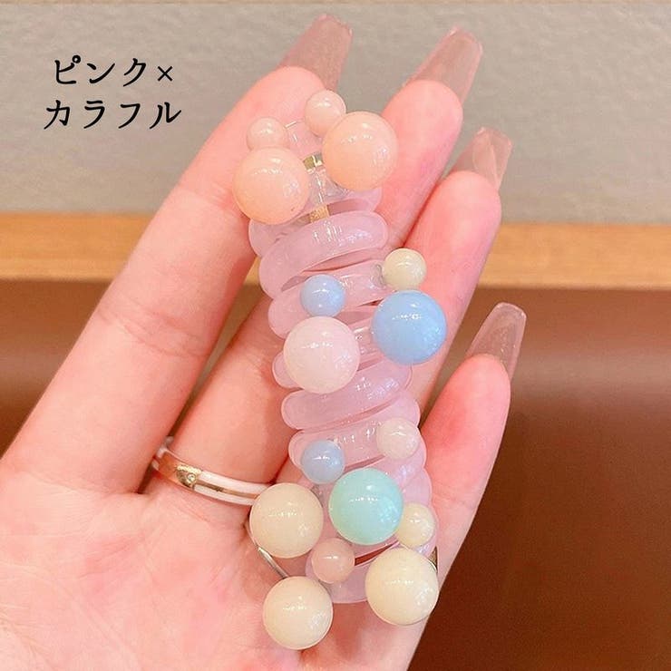スパイラルヘアゴム 髪ゴム 髪くくり | PlusNao | 詳細画像6 