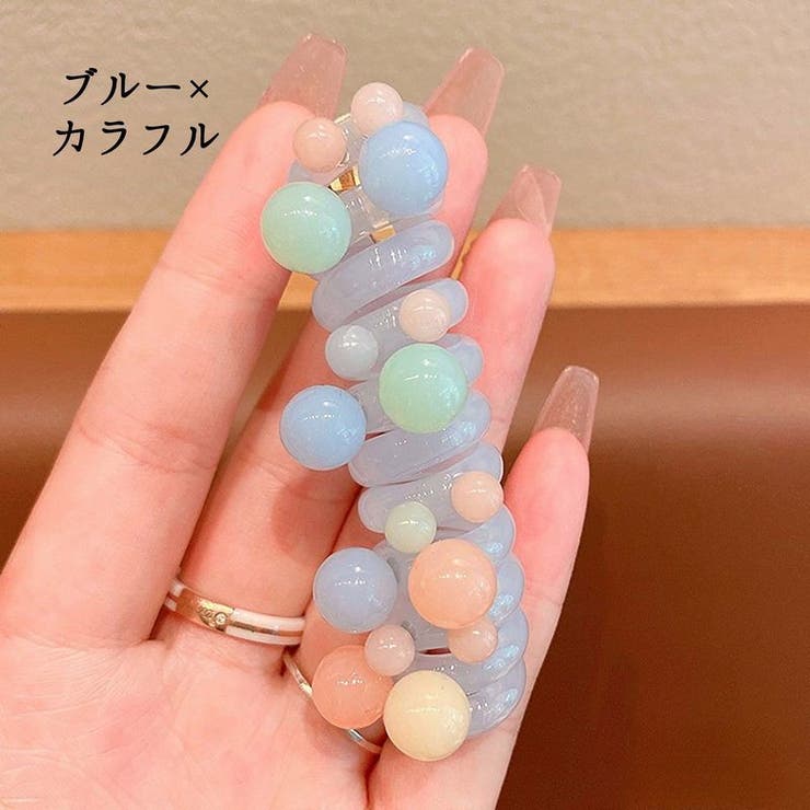 スパイラルヘアゴム 髪ゴム 髪くくり | PlusNao | 詳細画像9 