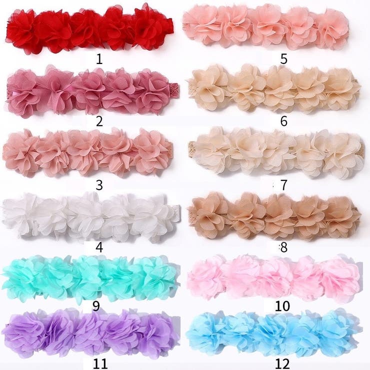 ヘアバンド ヘッドバンド ベビー | PlusNao | 詳細画像19 