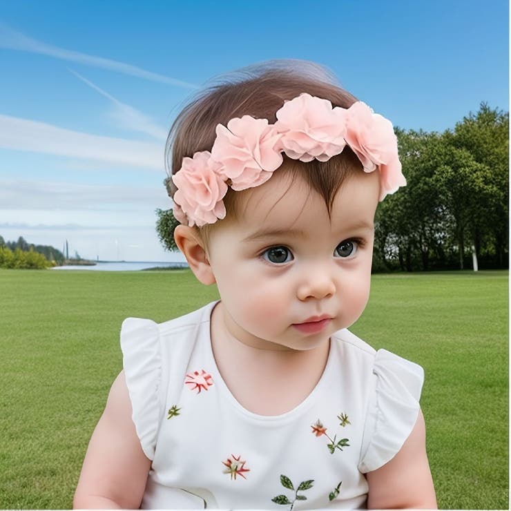 ヘアバンド ヘッドバンド ベビー | PlusNao | 詳細画像2 