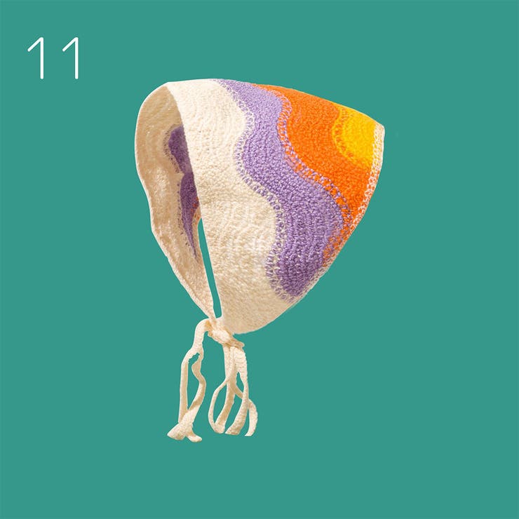 バブーシュカ ヘッドスカーフ バンダナ | PlusNao | 詳細画像12 