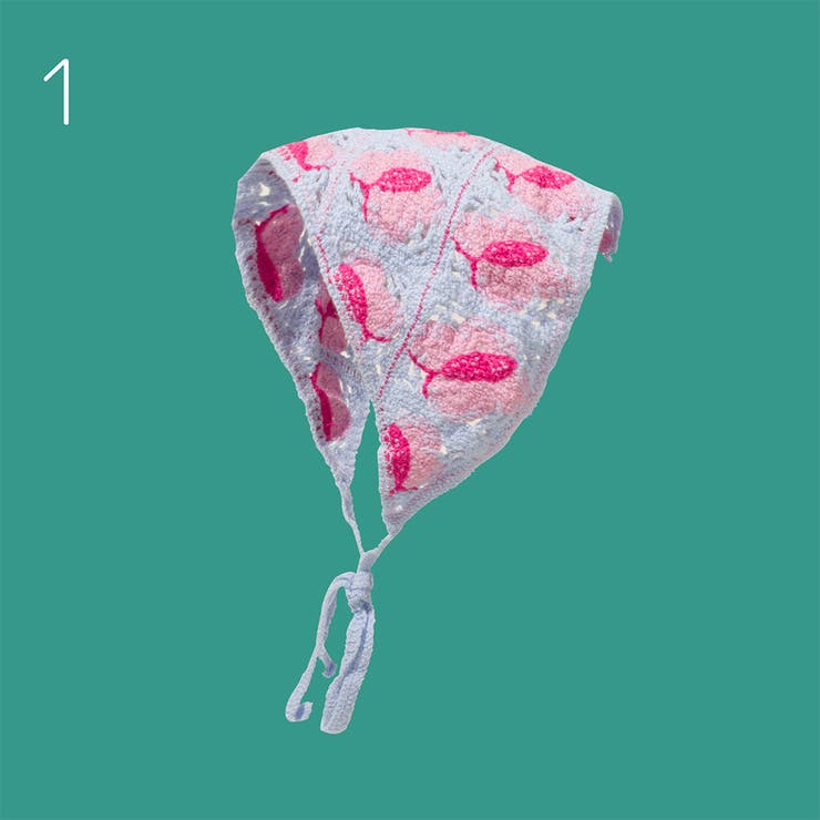 バブーシュカ ヘッドスカーフ バンダナ | PlusNao | 詳細画像2 