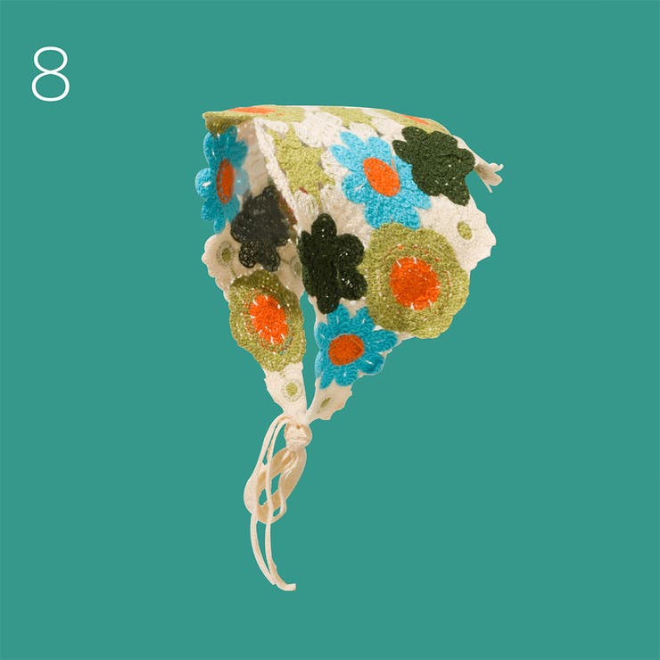 バブーシュカ ヘッドスカーフ バンダナ | PlusNao | 詳細画像9 