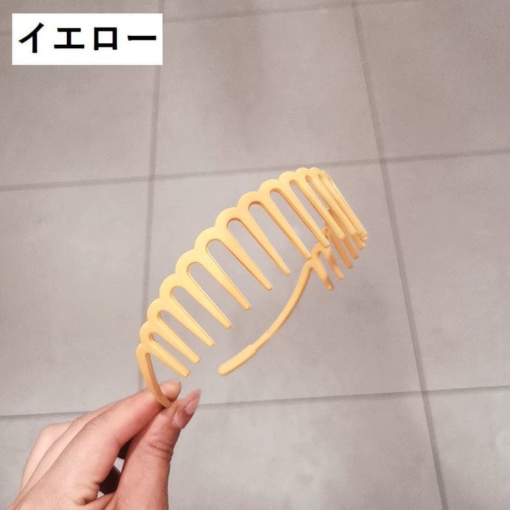 カチューシャ コーム付き レディース | PlusNao | 詳細画像7 