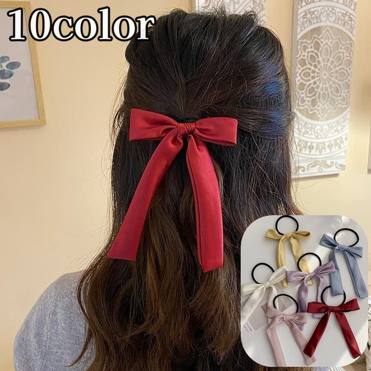 ヘアゴム 髪ゴム リボン | PlusNao | 詳細画像1 