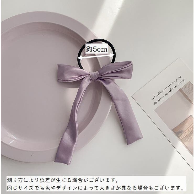 ヘアゴム 髪ゴム リボン | PlusNao | 詳細画像20 