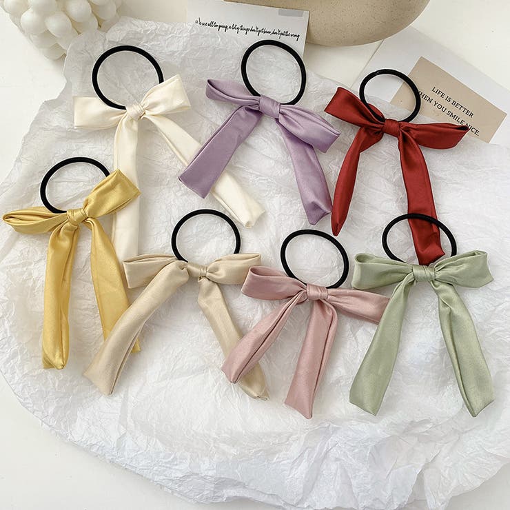 ヘアゴム 髪ゴム リボン | PlusNao | 詳細画像9 