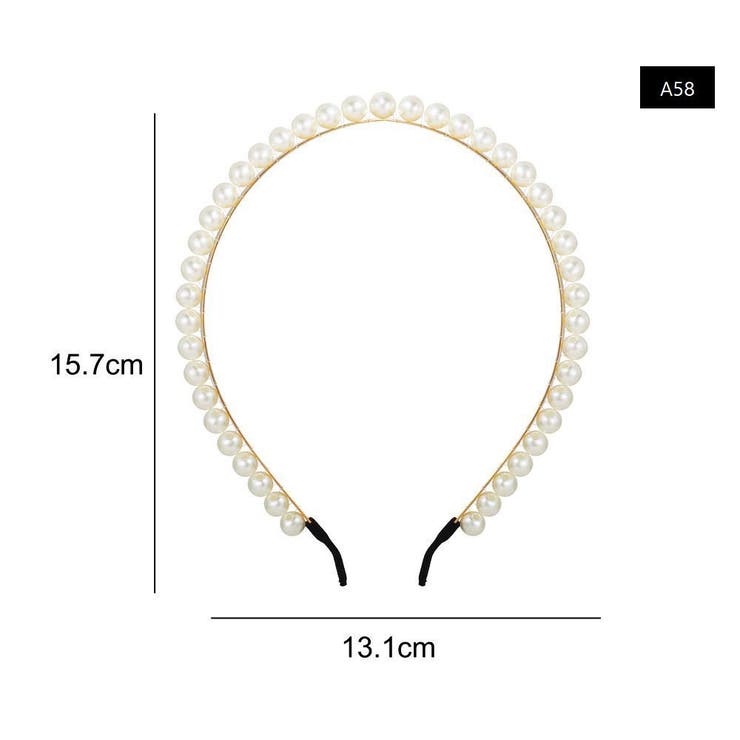 カチューシャ ヘアアクセサリー レディース | PlusNao | 詳細画像16 