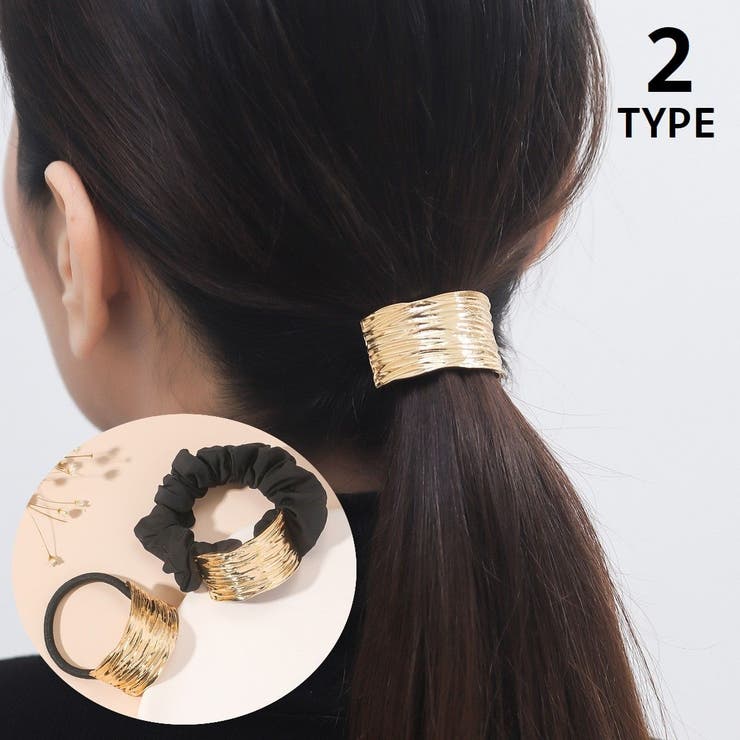 シュシュ ヘアゴム 髪ゴム | PlusNao | 詳細画像1 