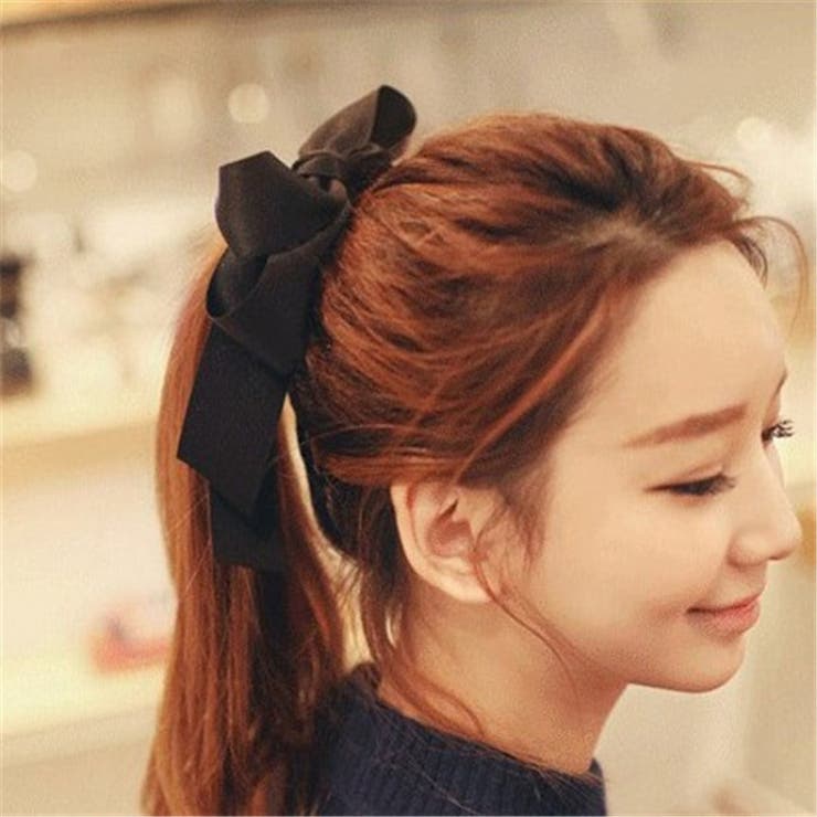 ヘアゴム リボン ヘアアクセサリー | PlusNao | 詳細画像2 
