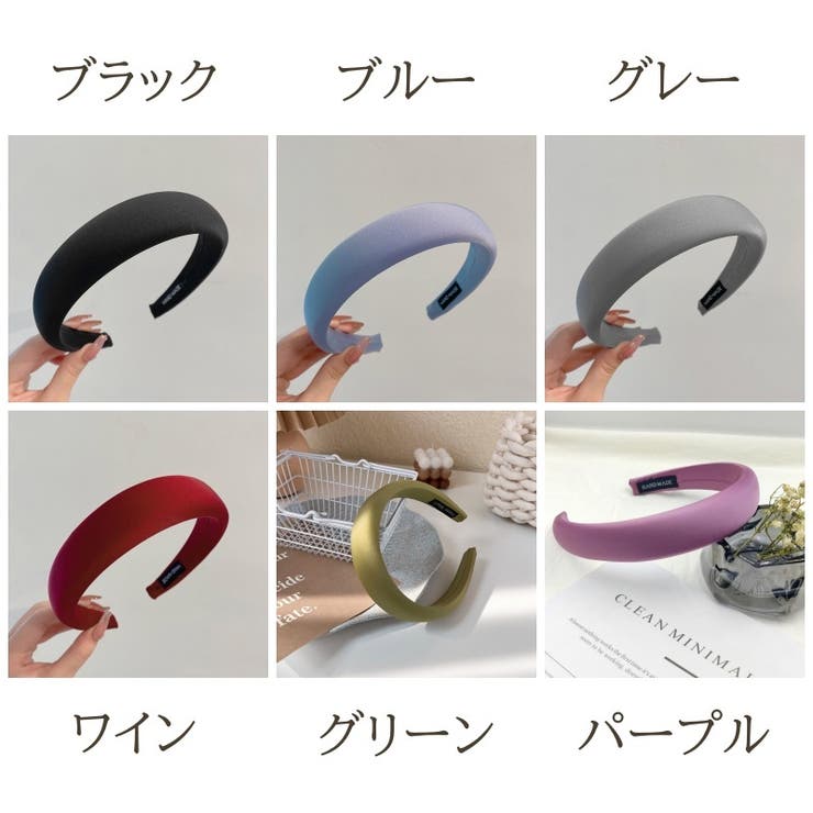 カチューシャ レディース ヘアアクセサリー | PlusNao | 詳細画像18 