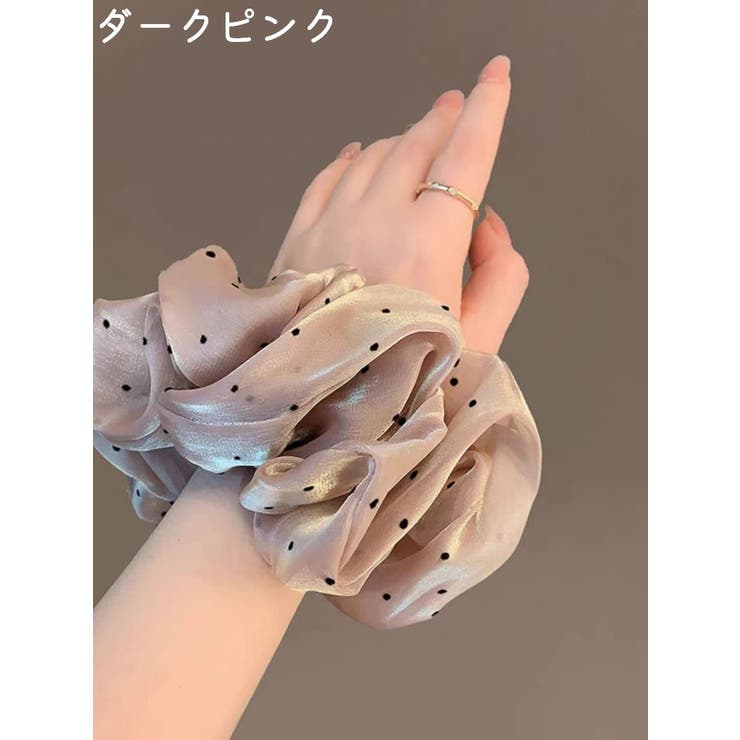 シュシュ ヘアゴム 髪ゴム | PlusNao | 詳細画像8 