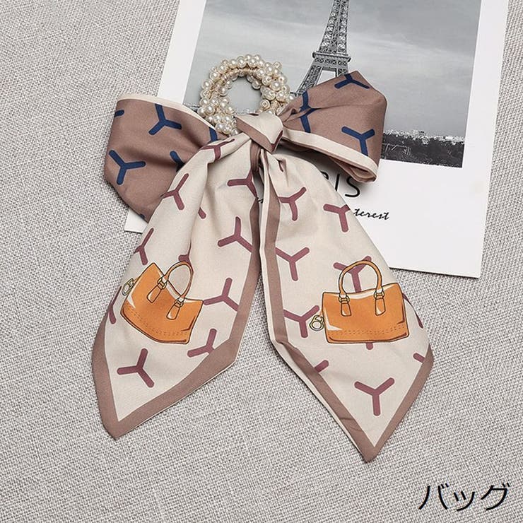 シュシュ リボン スカーフ | PlusNao | 詳細画像18 