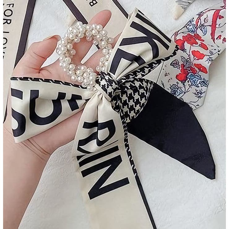 シュシュ リボン スカーフ | PlusNao | 詳細画像5 