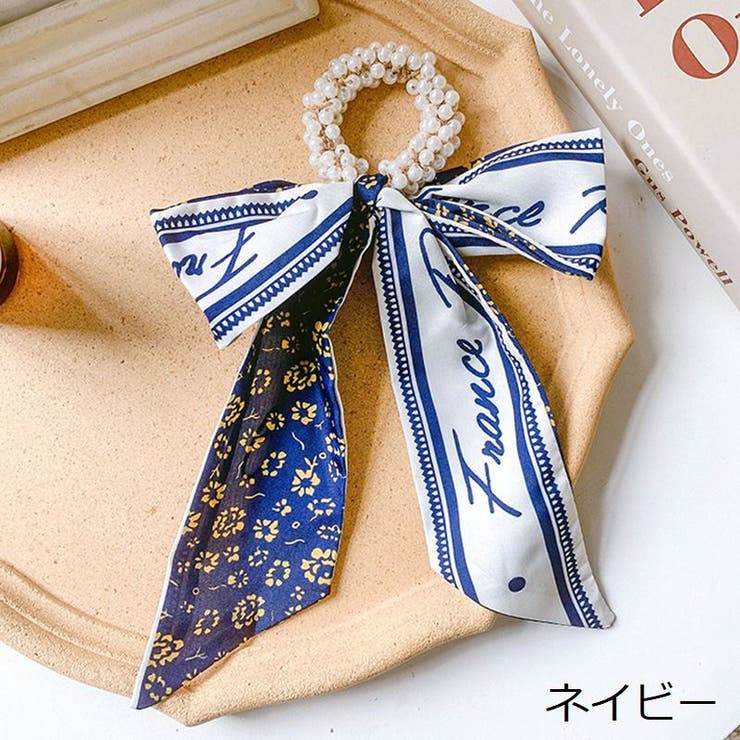 シュシュ リボン スカーフ | PlusNao | 詳細画像9 