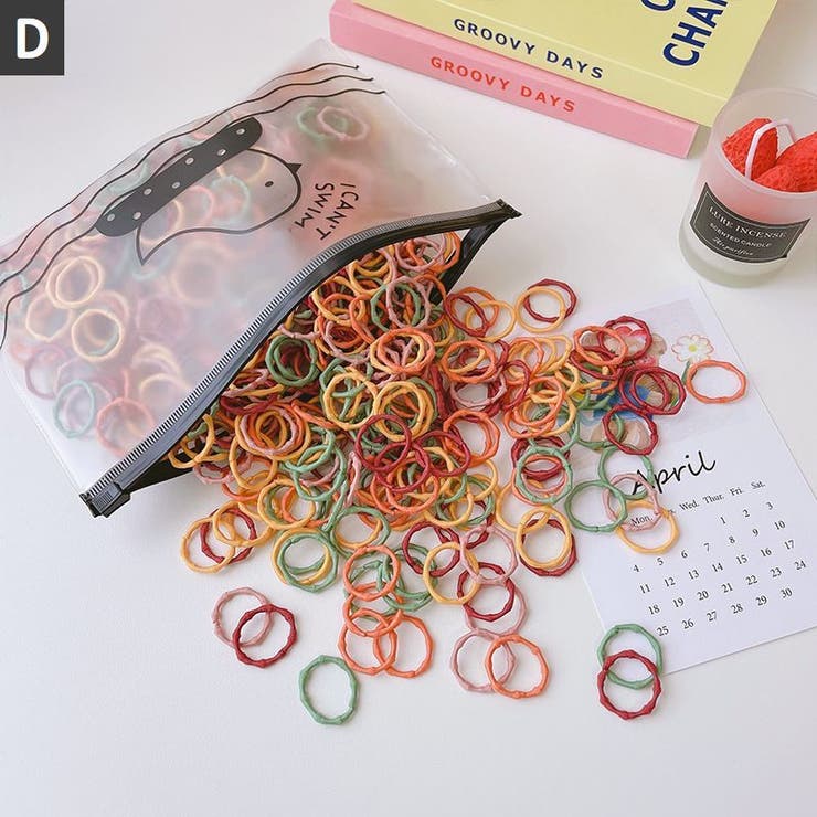 ミニヘアゴム 100個セット キッズ | PlusNao | 詳細画像11 