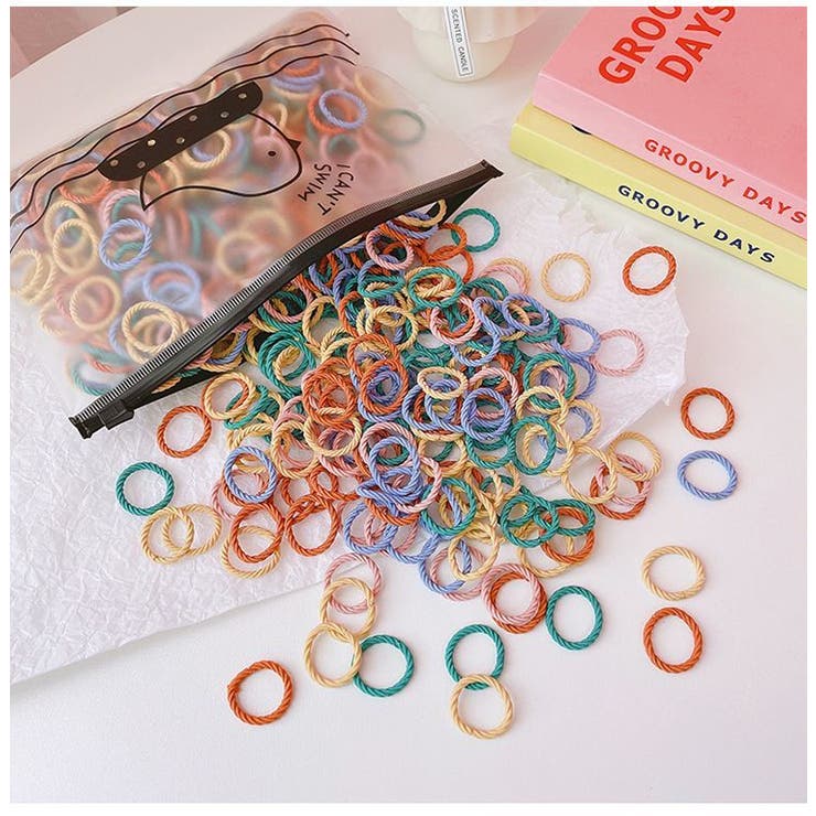 ミニヘアゴム 100個セット キッズ | PlusNao | 詳細画像2 