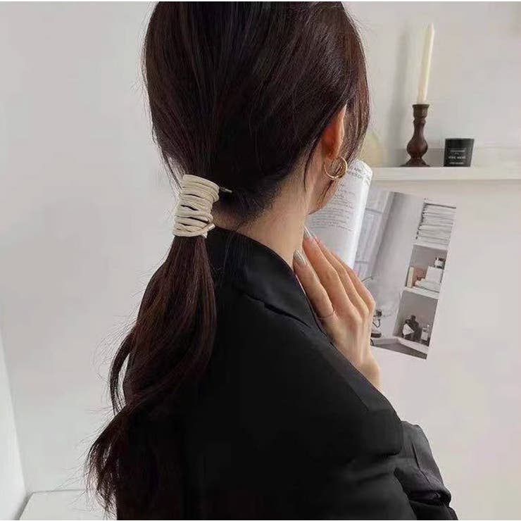 ワイヤーポニー ヘアワイヤー ヘアアクセサリー | PlusNao | 詳細画像3 
