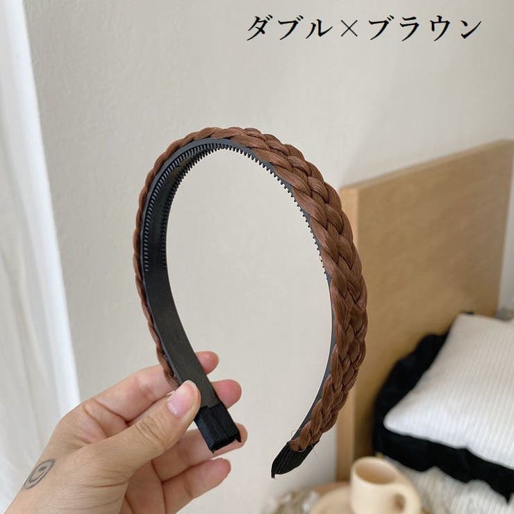 カチューシャ 三つ編み レディース | PlusNao | 詳細画像2 