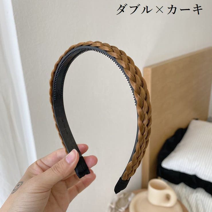 カチューシャ 三つ編み レディース | PlusNao | 詳細画像3 