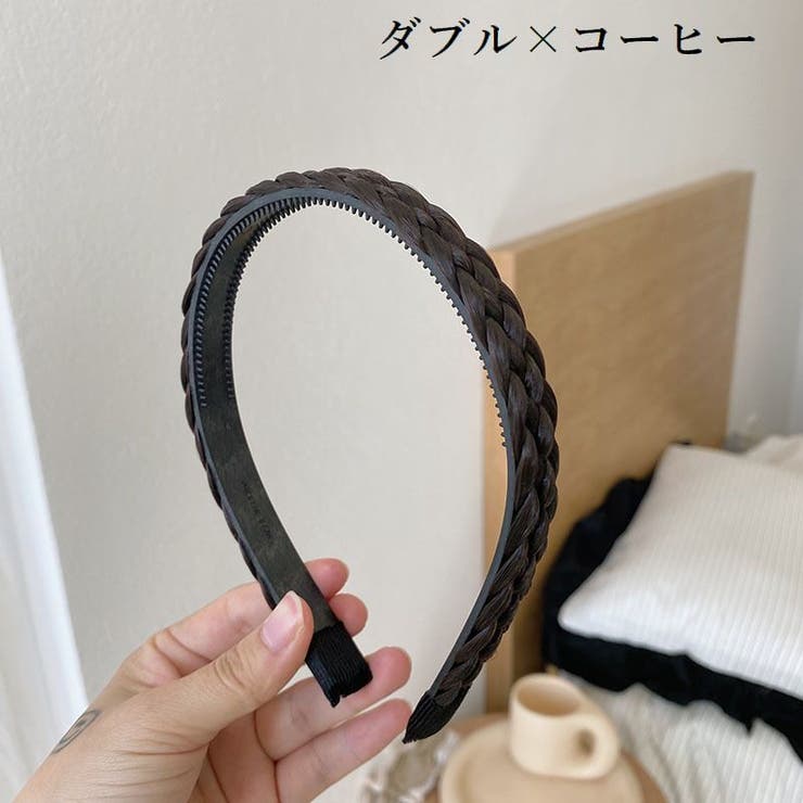 カチューシャ 三つ編み レディース | PlusNao | 詳細画像4 