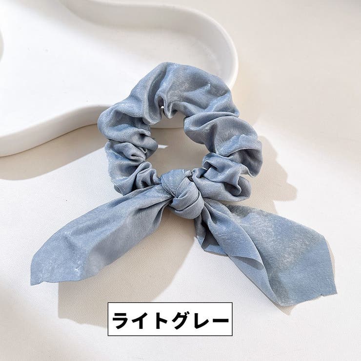 シュシュ リボン ヘアゴム | PlusNao | 詳細画像12 