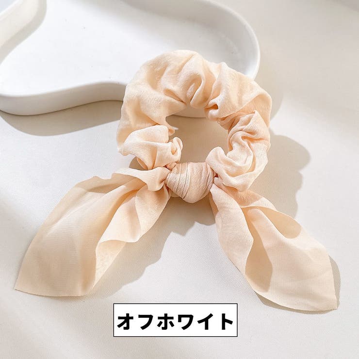 シュシュ リボン ヘアゴム | PlusNao | 詳細画像13 