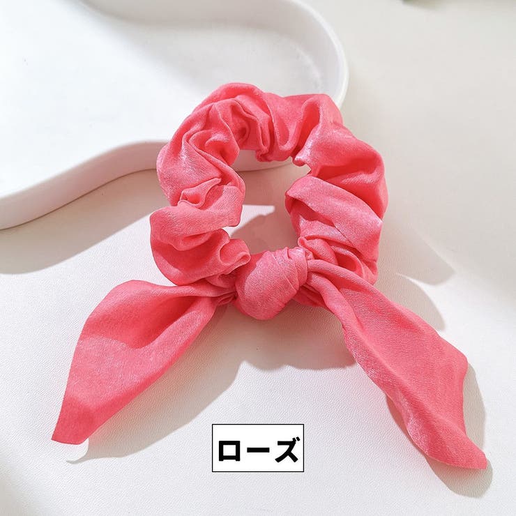 シュシュ リボン ヘアゴム | PlusNao | 詳細画像18 