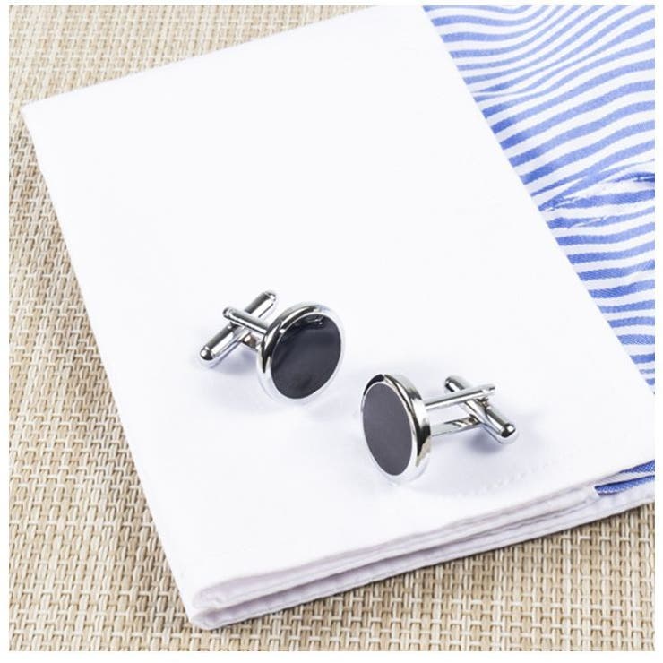 カフスボタン 2個セット カフスリンクス | PlusNao | 詳細画像5 