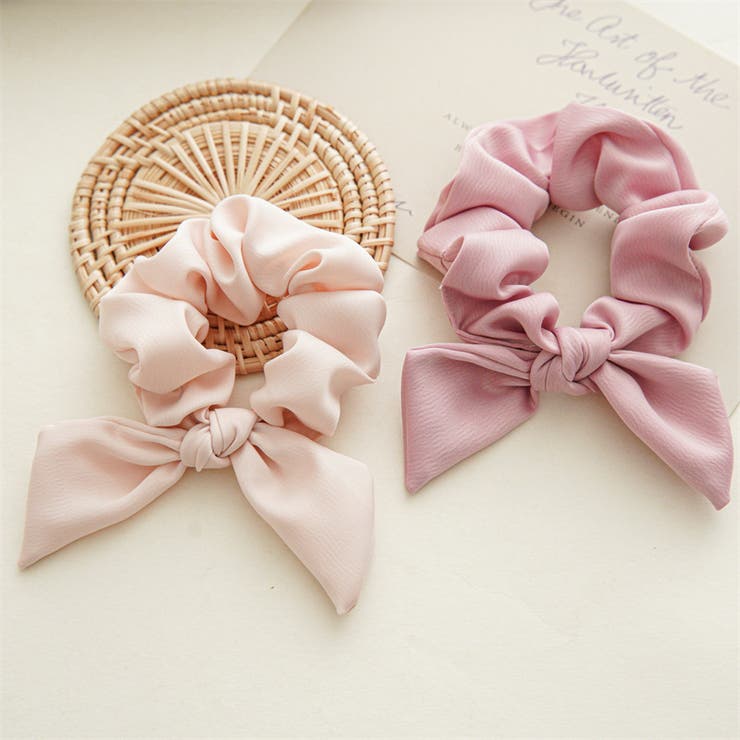 シュシュ ヘアゴム リボン | PlusNao | 詳細画像4 