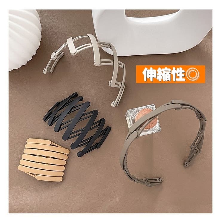 カチューシャ 折りたたみ式 レディース | PlusNao | 詳細画像4 