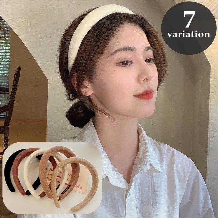 カチューシャ 幅広 太め | PlusNao | 詳細画像1 