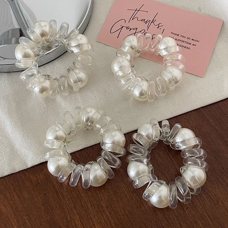 ヘアゴム スプリングゴム 2個セット | PlusNao | 詳細画像7 