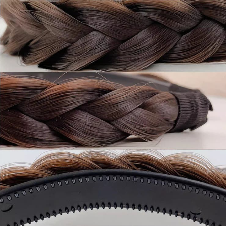 カチューシャ 三つ編み 編み込み風 | PlusNao | 詳細画像10 