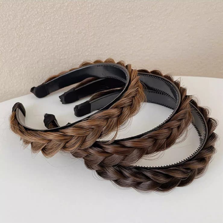 カチューシャ 三つ編み 編み込み風 | PlusNao | 詳細画像4 