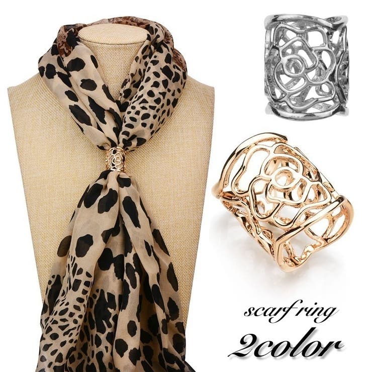 スカーフリング スカーフ留め レディース | PlusNao | 詳細画像1 