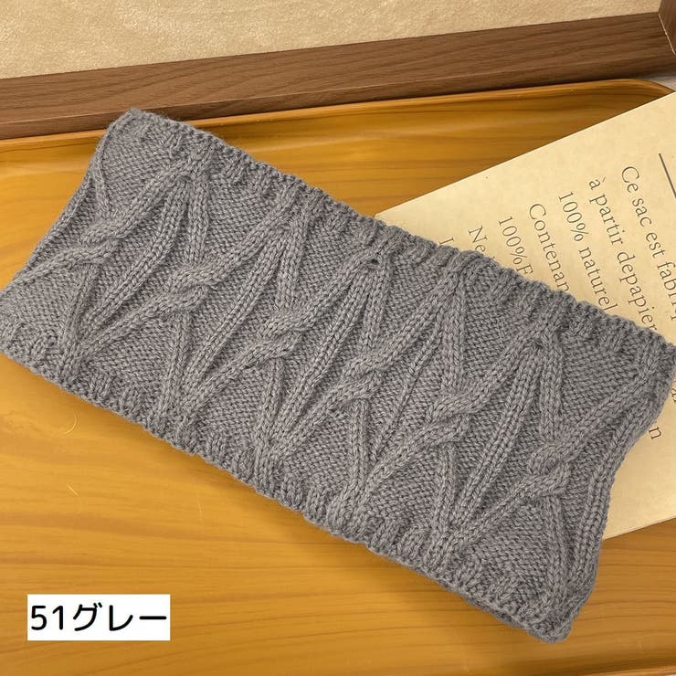 ヘアバンド ヘッドバンド ニット | PlusNao | 詳細画像7 