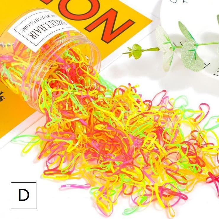 ヘアゴム 使い捨て 約500本セット | PlusNao | 詳細画像7 