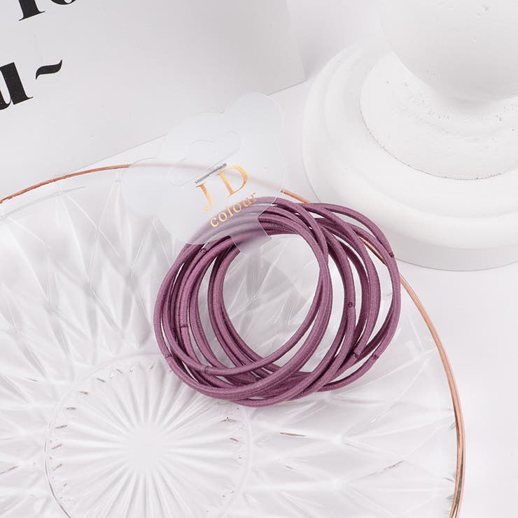 ヘアゴム 髪ゴム 同色10本セット | PlusNao | 詳細画像10 