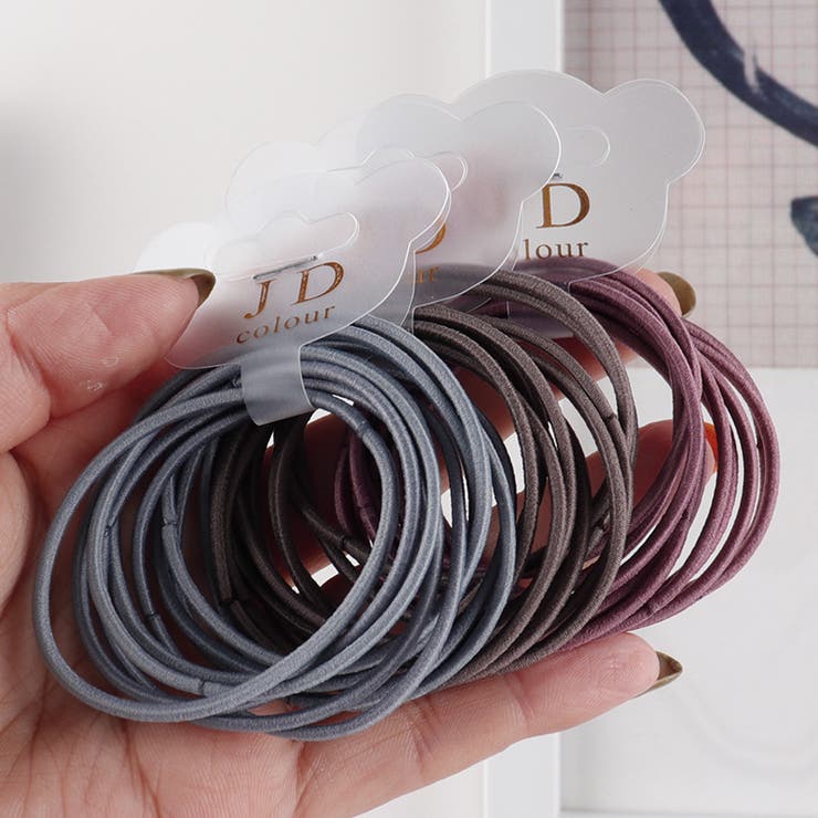 ヘアゴム 髪ゴム 同色10本セット | PlusNao | 詳細画像2 